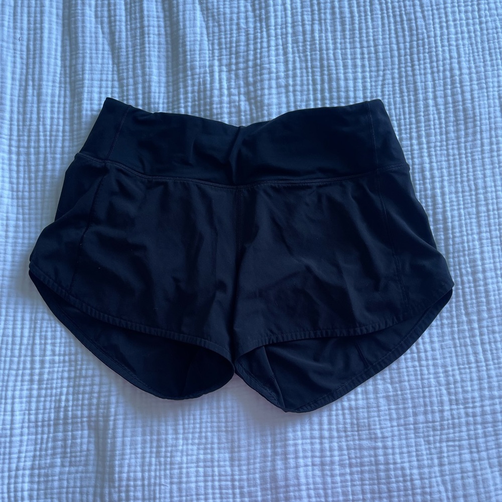 Lululemon Black Running Shorts